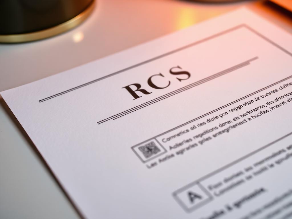 RCS Bobigny business registration document